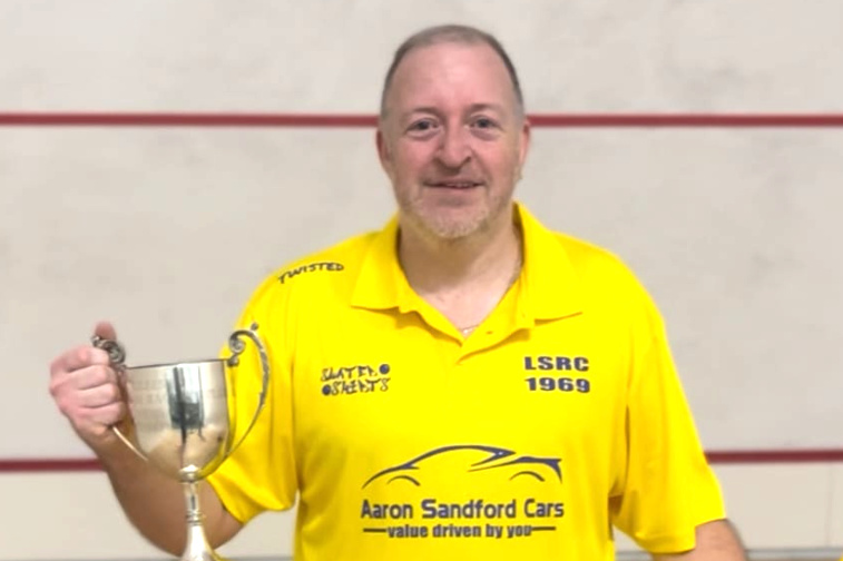 Adam wins second LSRC Squash title